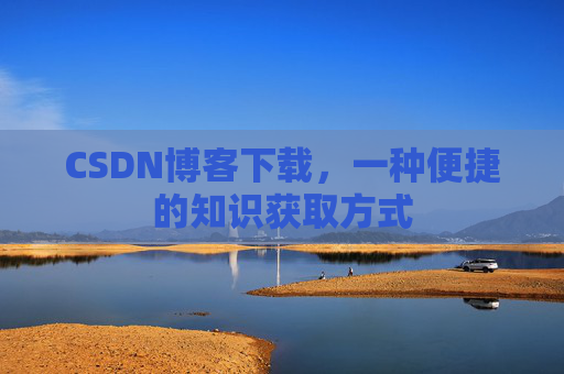 CSDN博客下载，一种便捷的知识获取方式
